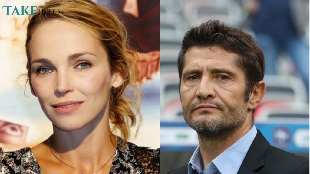 Claire Keim et Bixente Lizarazu
